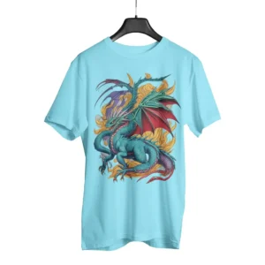 Dragon Anime Printed T-shirt