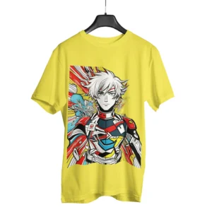 Fierce Boy Anime Printed T-shirt