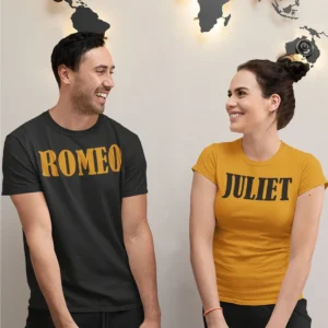 Romeo Juliet Couple Tshirt