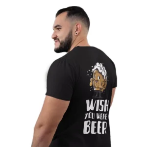 Beer Lover Back Print Tshirt