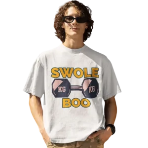 Swole Boo Oversized Gym T-shirt