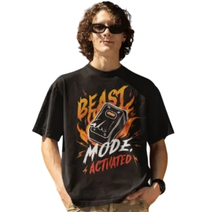 Beast Mode Oversized Gym T-shirt